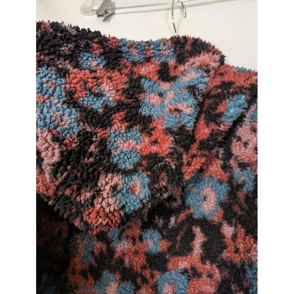 prAna Sweatshirt Womens XS Polar Escape Half Zip Hooded Sherpa Sweater Thick - Picture 4 of 8